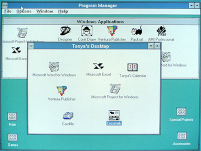 windows 3.0 y 3.1