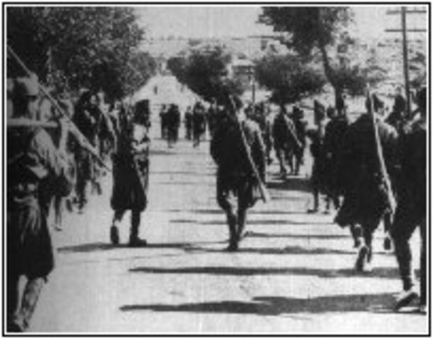 Military Uprising in Seville