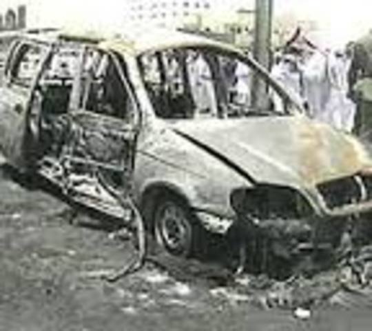 Attack on oil refinery in Yanbu, Saudi Arabia, in which gunmen target senior executive at the facility, partly owned by ExxonMobil. Five foreigners are killed, including two Americans