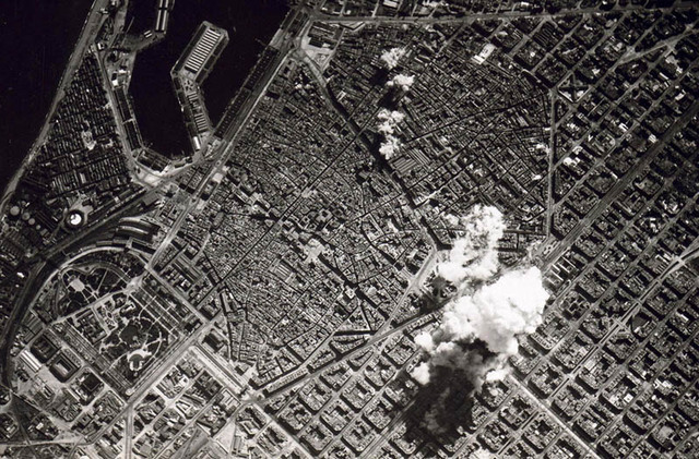 Start of the Bombing of Barcelona
