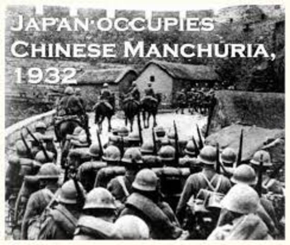Japan took over Manchuria