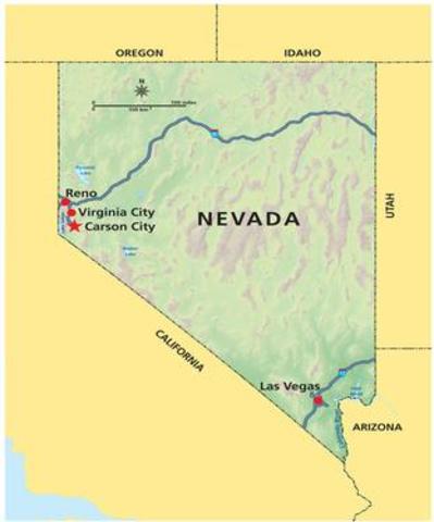 Nevada Becomes A State