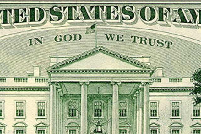 Add "IN GOD WE TRUST" to money