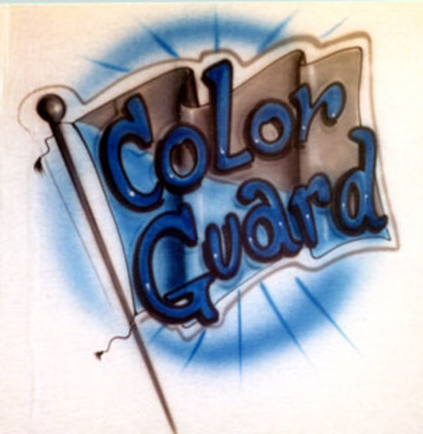 Joined the Color Guard