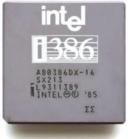 Aparece el microprocesador i80386