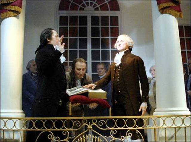 Washington Inauguated