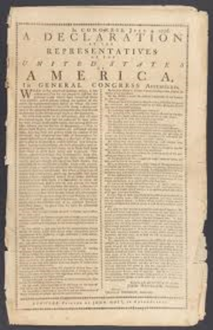 The Declaration of Independence