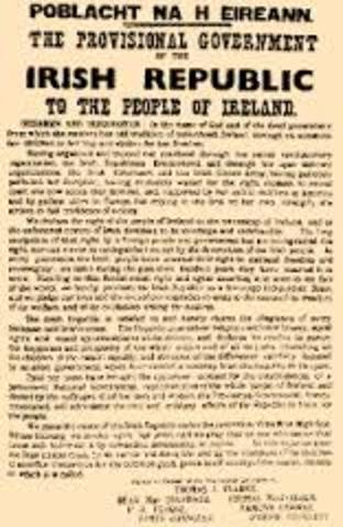 The Proclamation of the Irish Republic