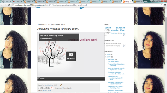 Research Ancillary: Prezi