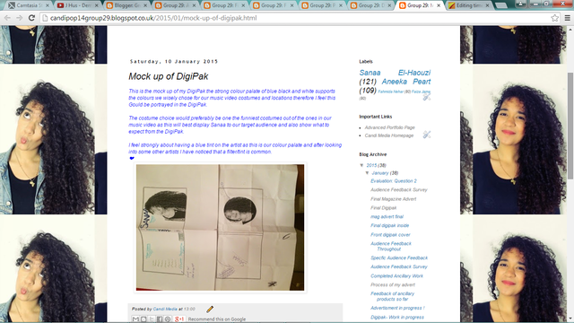 Planning Ancillary: Blogger