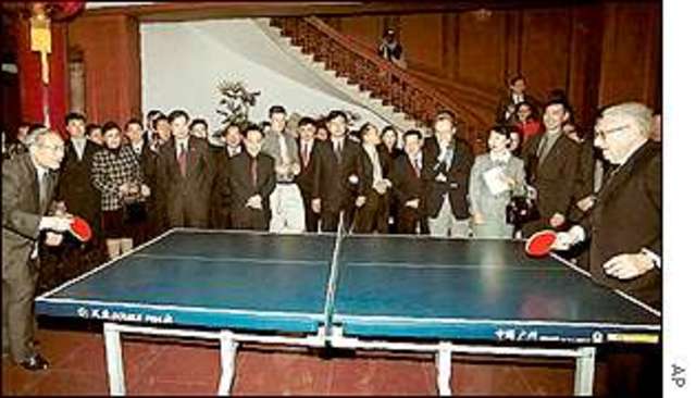 Ping-Pong Diplomacy