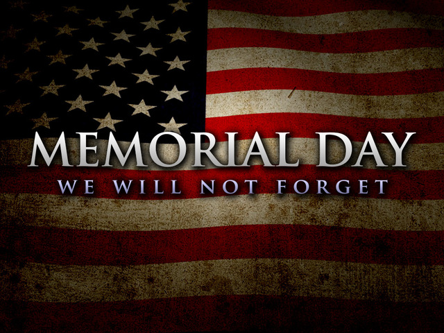 May - Memorial Day