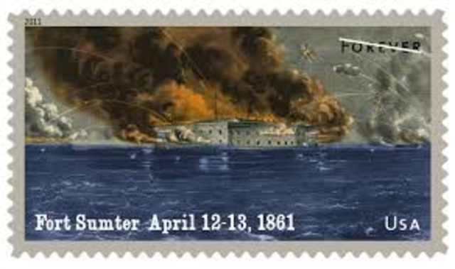 The Battle of Fort Sumter Ends