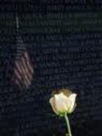 Vietnam War Memorial is Dedicated