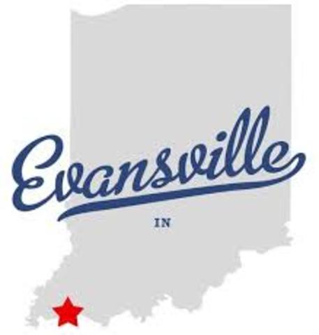 I moved to Evansville IN