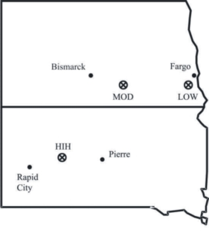 Dakota Territories Admitted as States