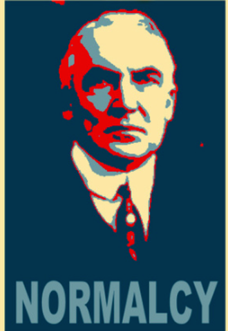 Warren G Harding's "Return to Normalcy"