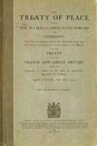 Treaty of Versailles