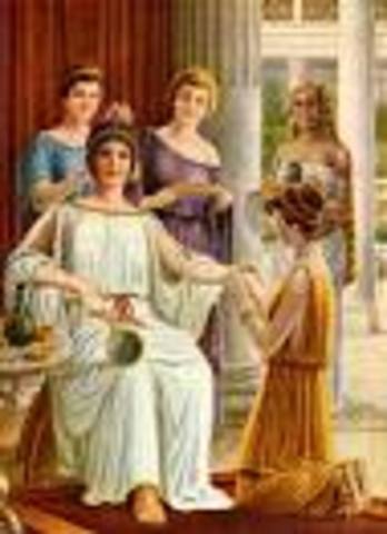 Los pendientes incrustados con piedras