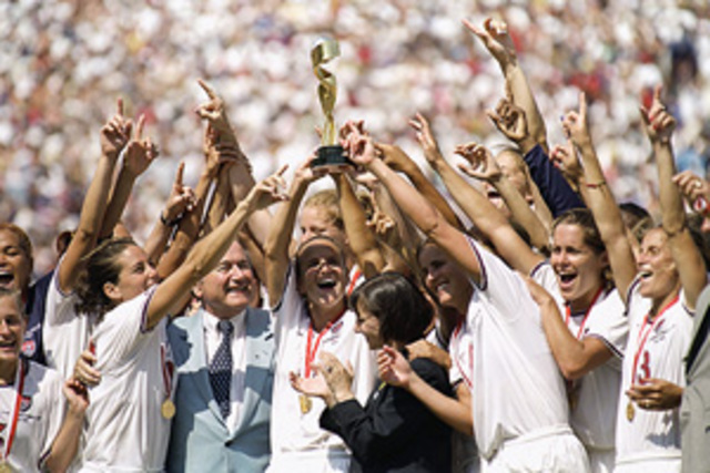 The U.S. Defeats China to Win the FIFA World Cup