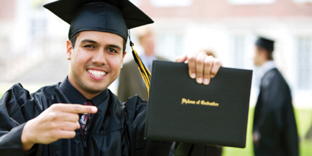 Graduación de mi Papá