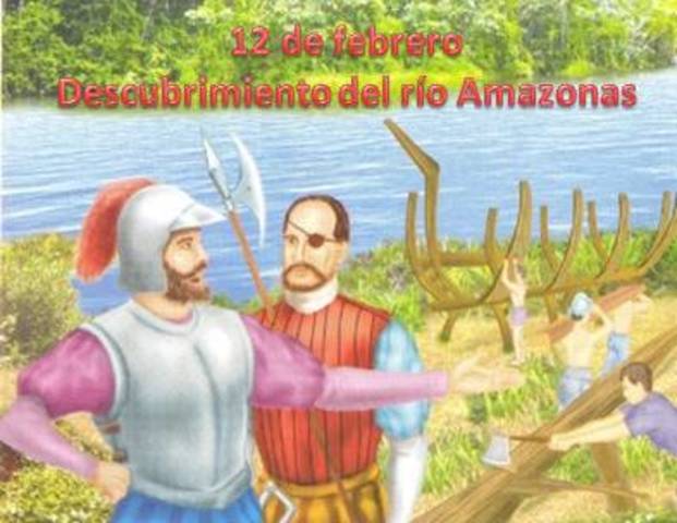 El descubrimiento del río Amazonas