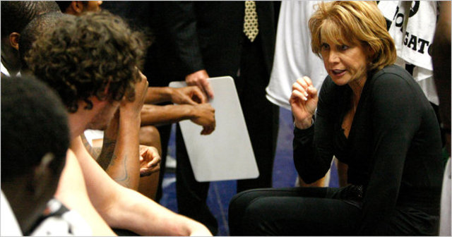 Lieberman is the 1ST Woman to Coach in Men's Pro League