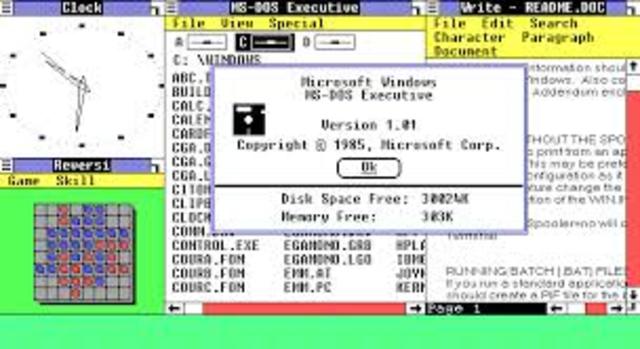 1987–1990: Windows 2.0–2.11: más ventanas, mayor velocidad