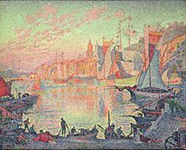 Paul Signac, The Port of Saint-Tropez