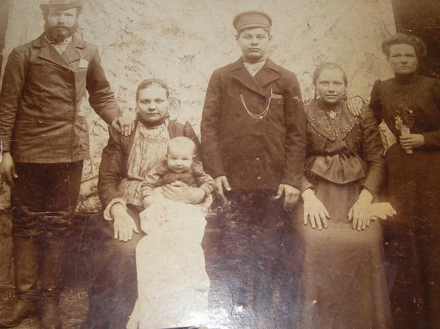 Семья Барыбиных(родители Фаины Васильевны)