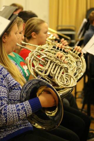 First Philharmonic Orchestra Rehearsal