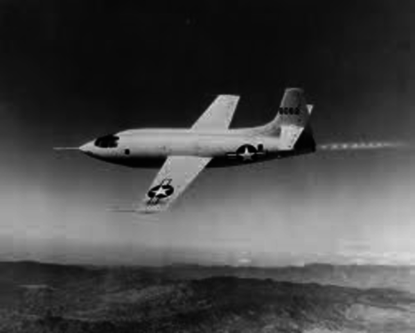 Eerste vlucht door de geluidsbarriere