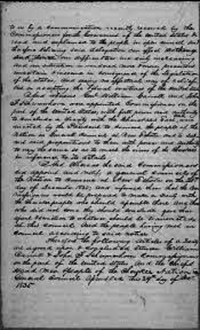 Treaty of New Echota is signed