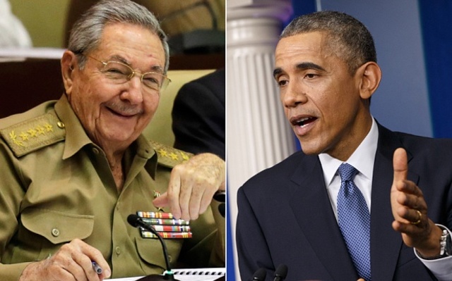 Castro and Obama