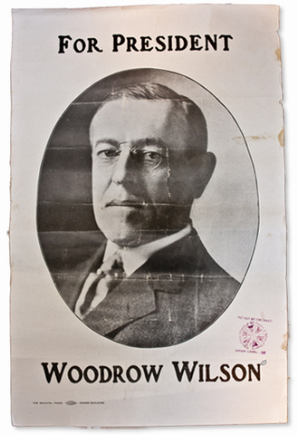 Woodrow is elected President of the United States