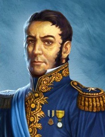 South America gets conquered again by Jose De San Martin