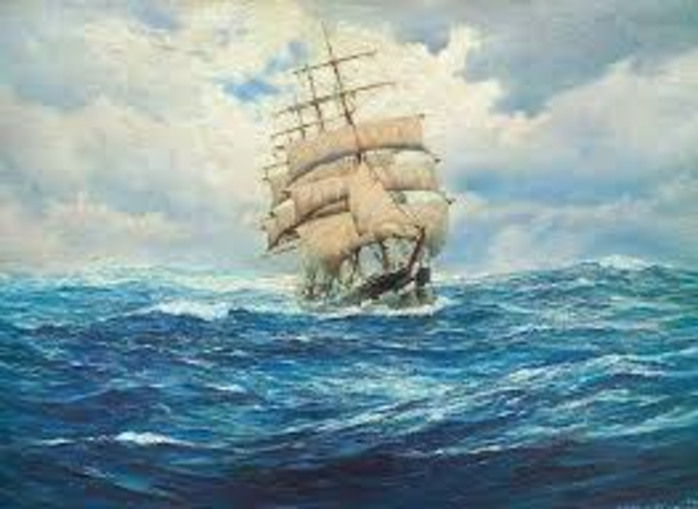 As a boy of 15, he went to sea for a year.