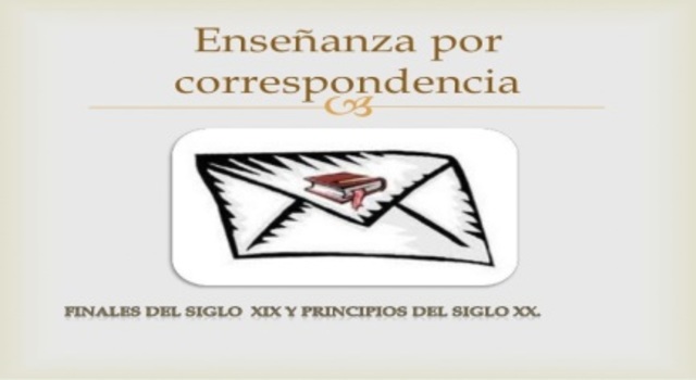 educacion por correspondencia