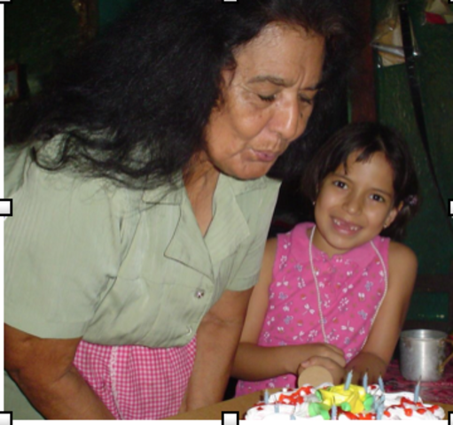 Nacimiento de abuelita