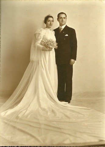 Casamiento abuelitos de parte de mamá