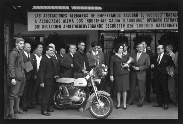 Der millionste Gastarbeiter