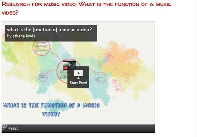 Research: Google/ Prezi