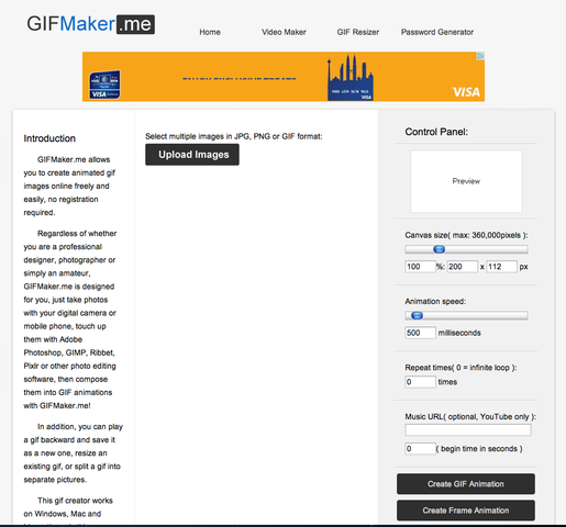 Researching  Ancillary: GifCreator