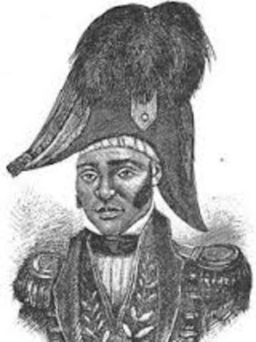 Jean Jacques Dessalines, new commander, organized a mutineer against French troops.