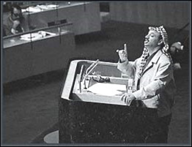 Arafat at the United Nations