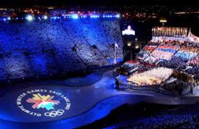 Salt Lake City hosts the Winter Olympic Games