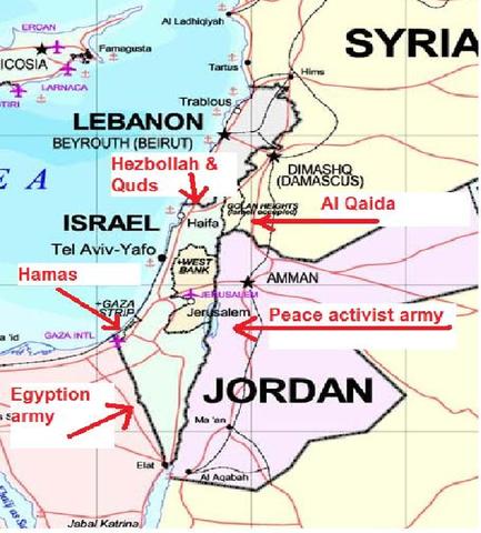 The day after the state of Israel was declared