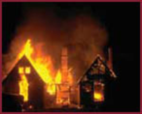 Fire destroys downtown Portland