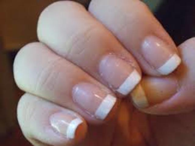 La manicura francesa