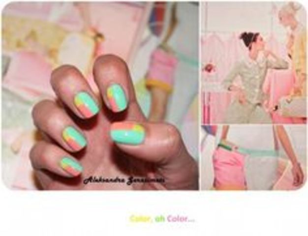 Los colores pastel